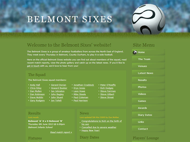 Belmont Sixes